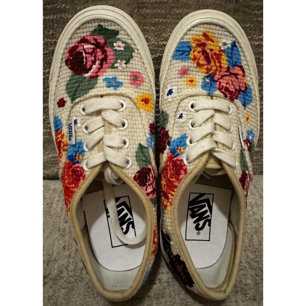 Vans Authentic 44 DX Anaheim Factory - Floral Mens 5 Women 6.5 Tapestry Floral